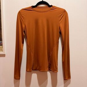lululemon athletica Copper Long Sleeve Top